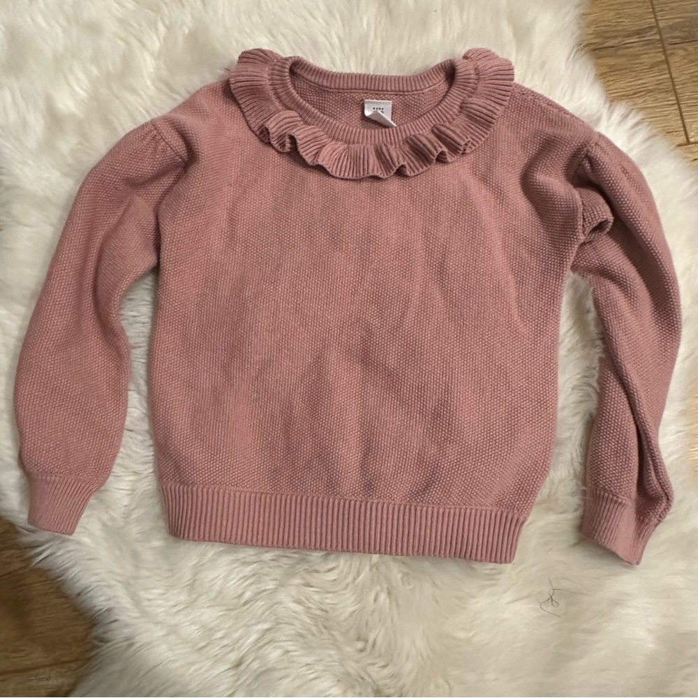 Baby Gap Toddler Ruffle Bib Sweater